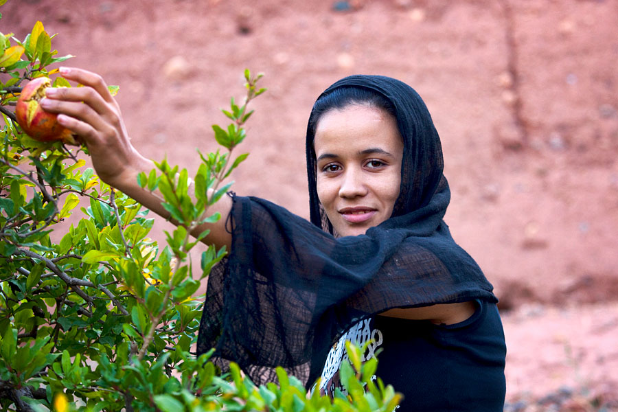 Young woman from Ait Benhaddou   Morocco
